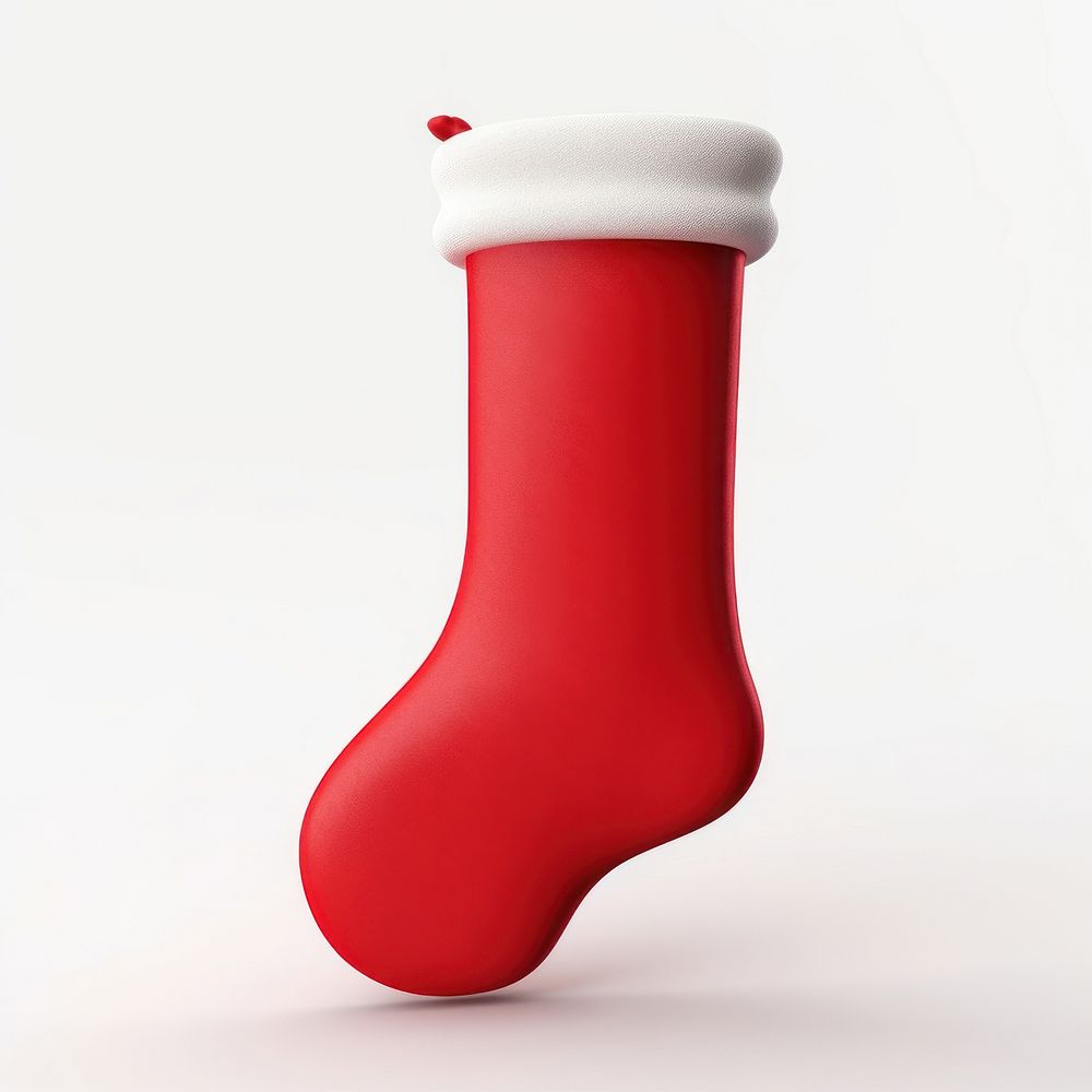 Christmas stocking festival red. AI generated Image by rawpixel.