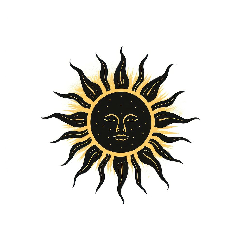 Logo sunflower creativity sunlight. AI generated Image by rawpixel.