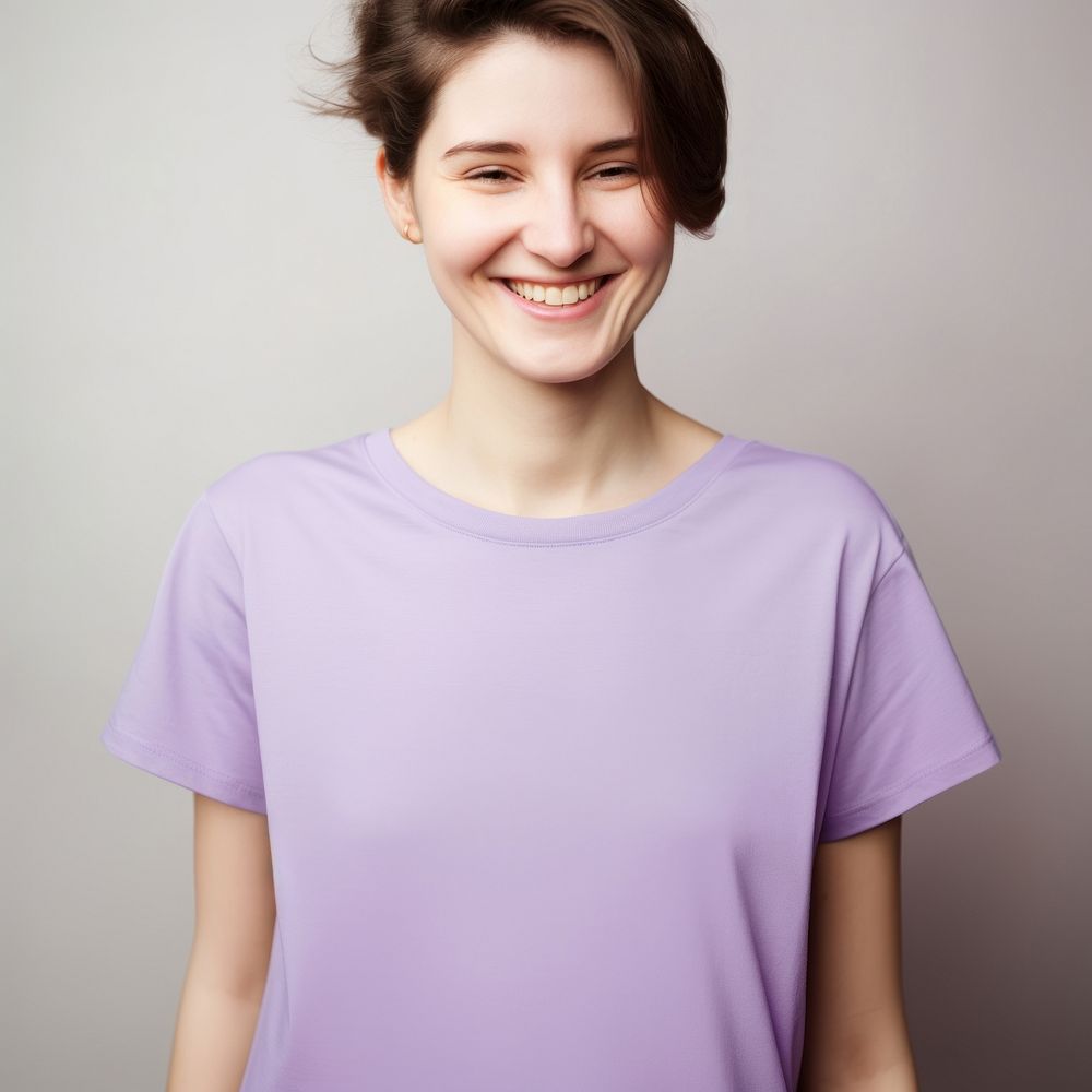 T-shirt portrait fashion sleeve. AI generated Image by rawpixel.