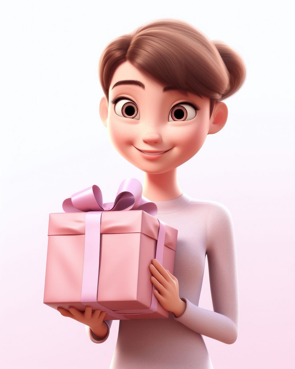 Portrait cartoon gift toy. 