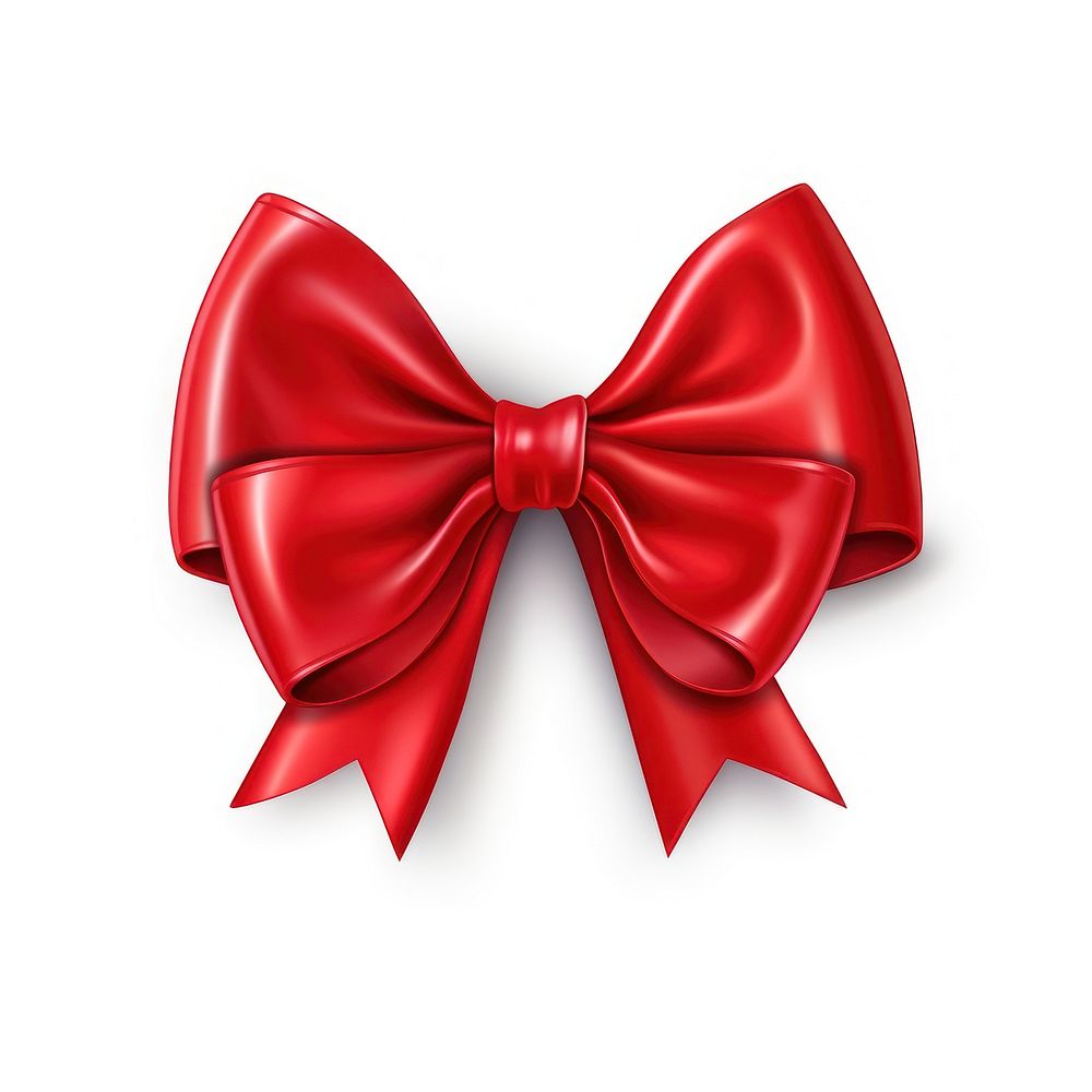 Bow red white background celebration. AI generated Image by rawpixel.