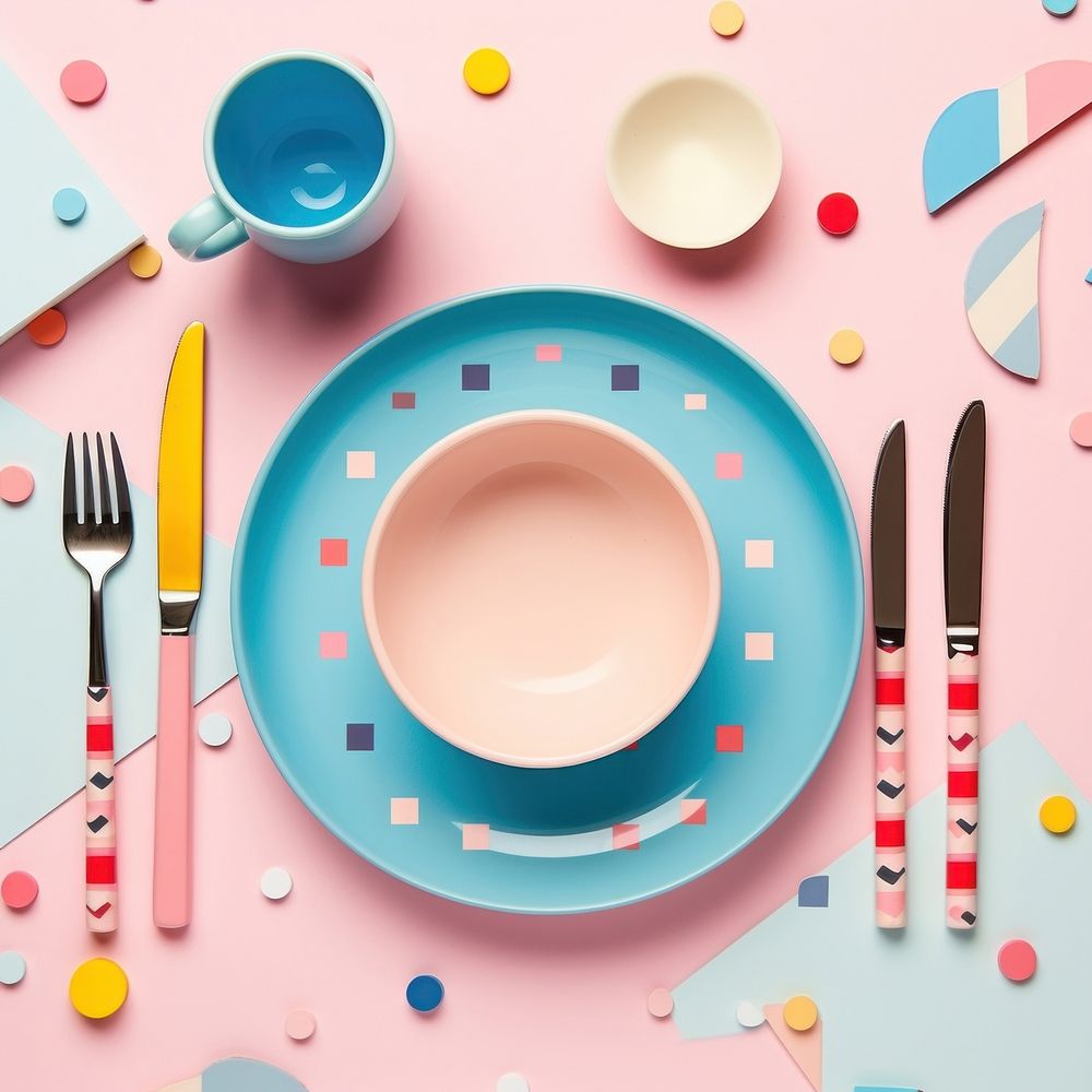 Tableware spoon knife fork. AI generated Image by rawpixel.