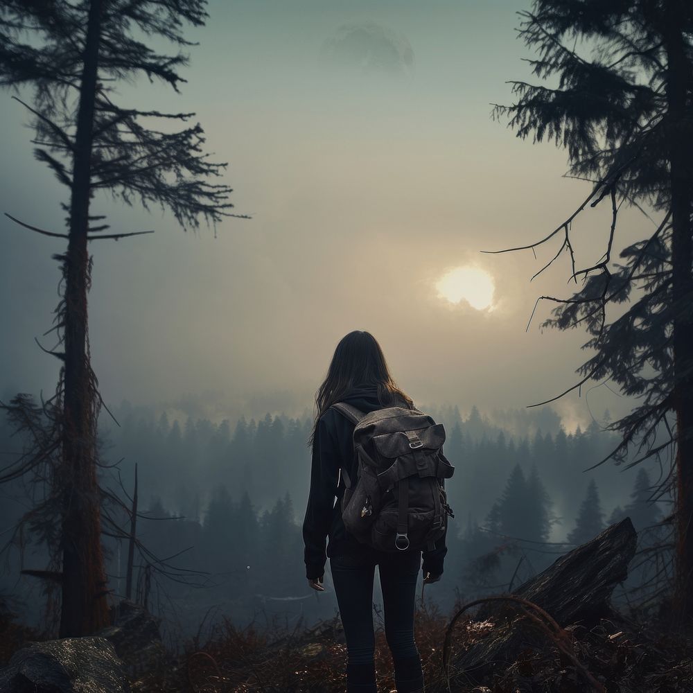 Adventure exploration landscape outdoors. 