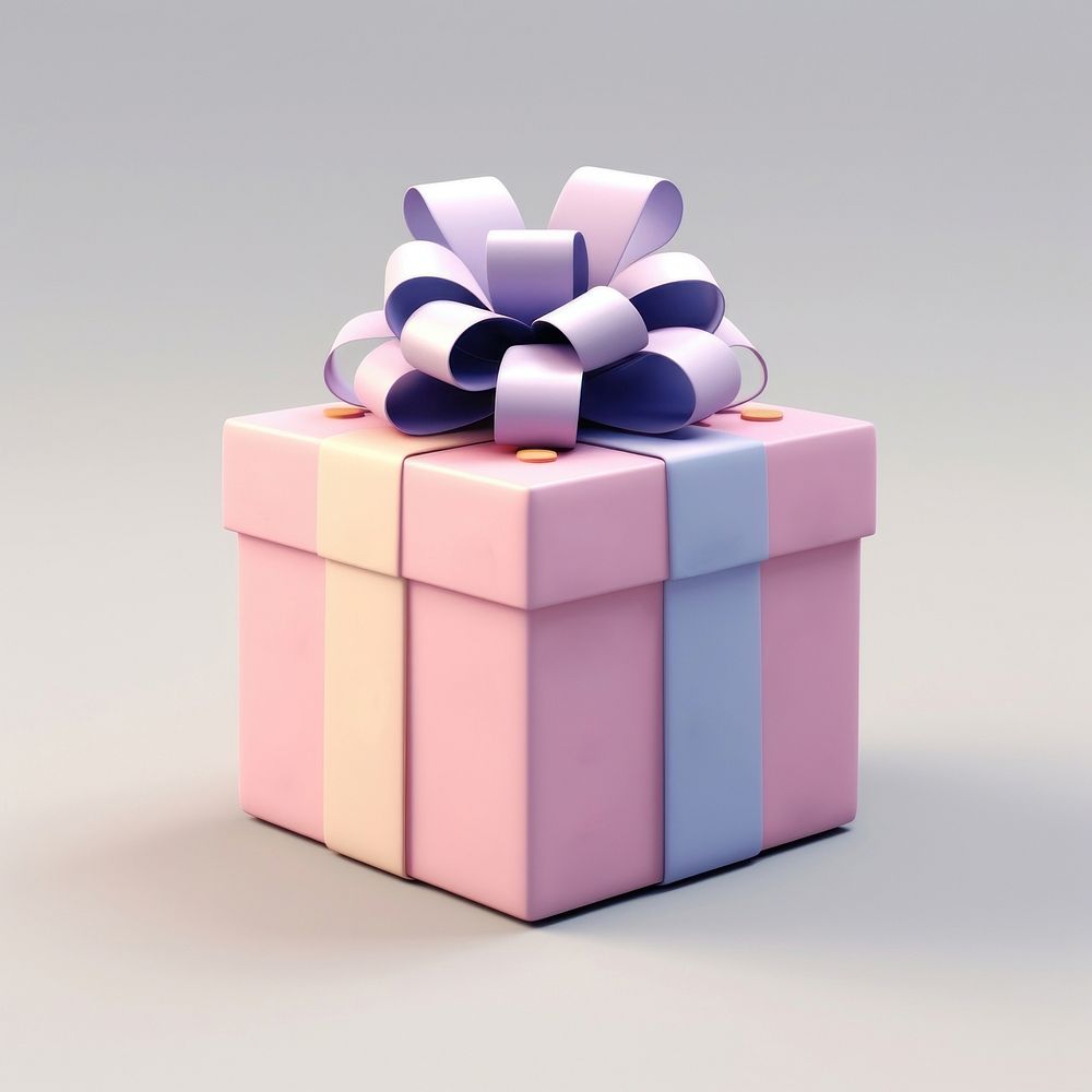 Gift birthday box anniversary. AI generated Image by rawpixel.