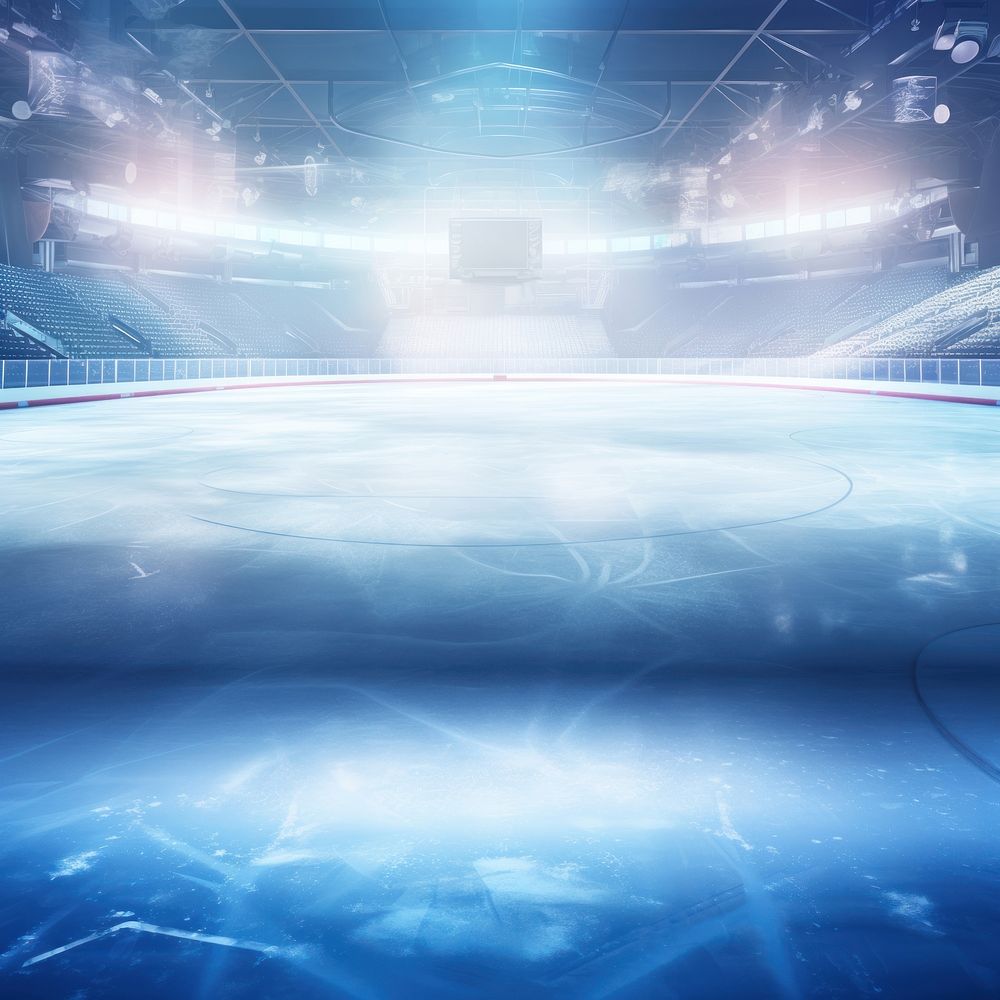 Backgrounds sports rink ice. AI generated Image by rawpixel.