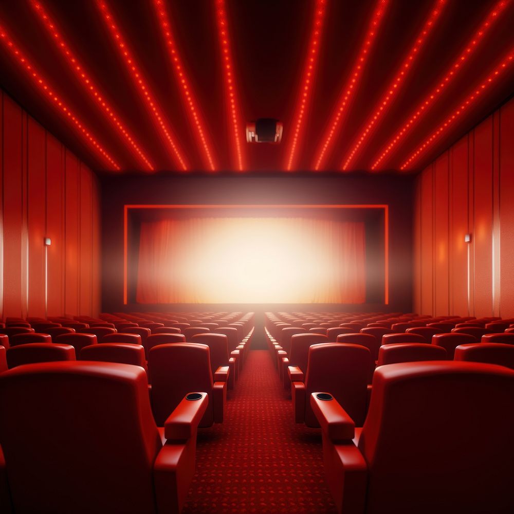 Movie theatre, cinema. AI generated Image by rawpixel.