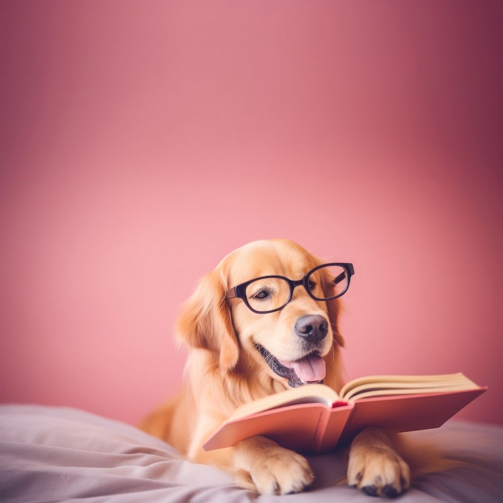 Glasses reading book publication. AI generated Image by rawpixel.