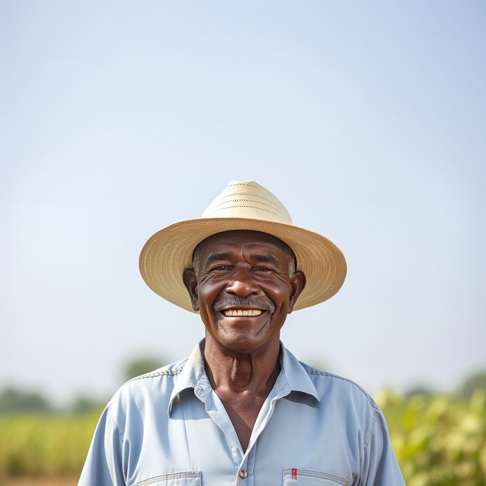 Farmer adult smile happy. AI generated Image by rawpixel.