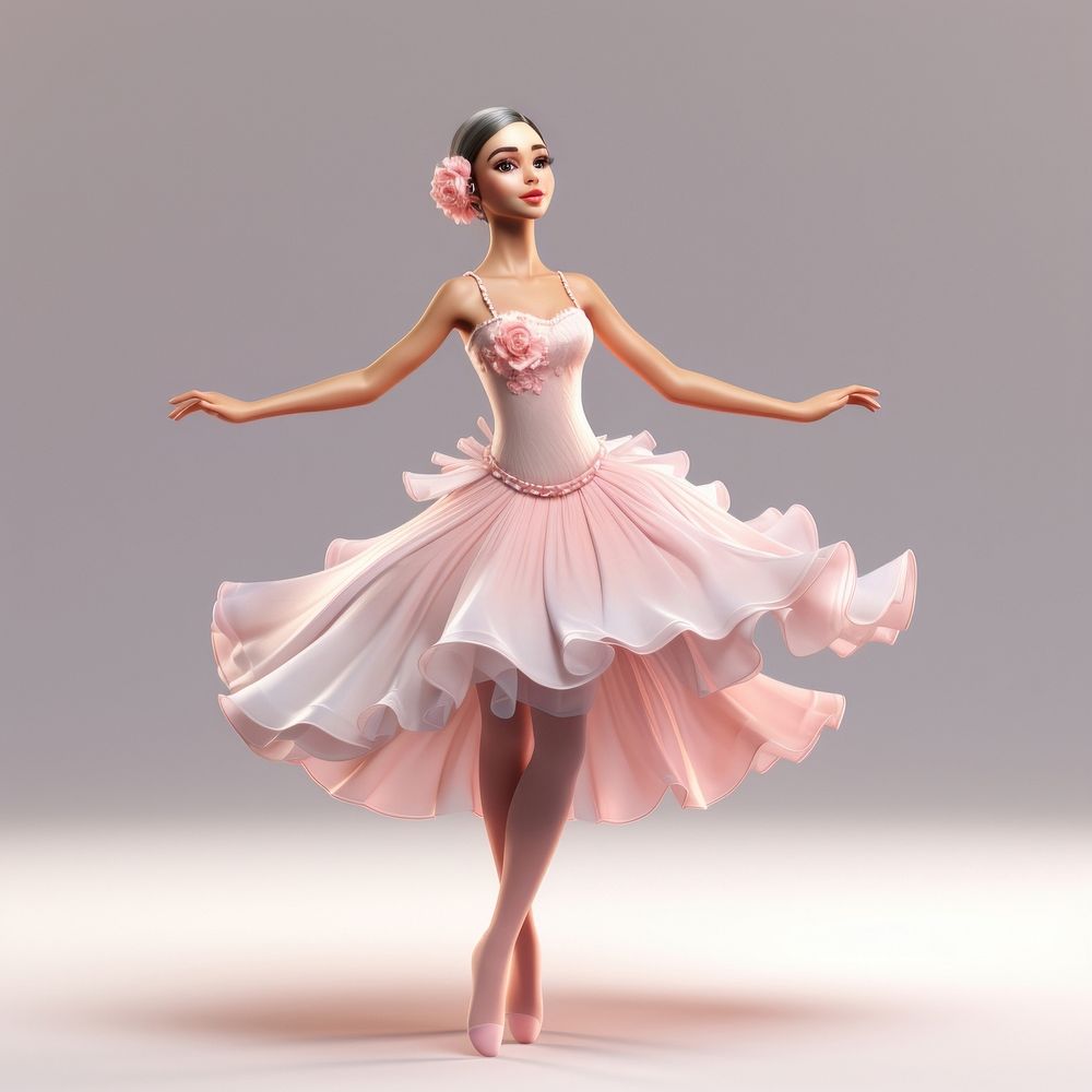Ballet dancing dancer adult. AI generated Image by rawpixel.