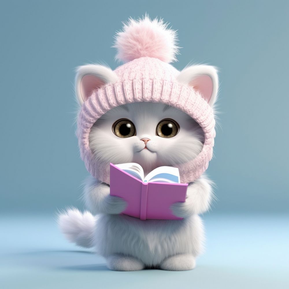 Publication plush cute book. AI generated Image by rawpixel.