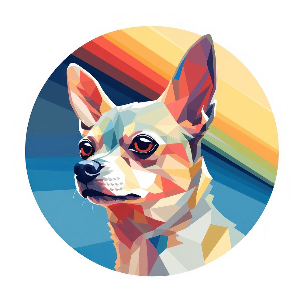 Chihuahua bulldog mammal animal. AI generated Image by rawpixel.