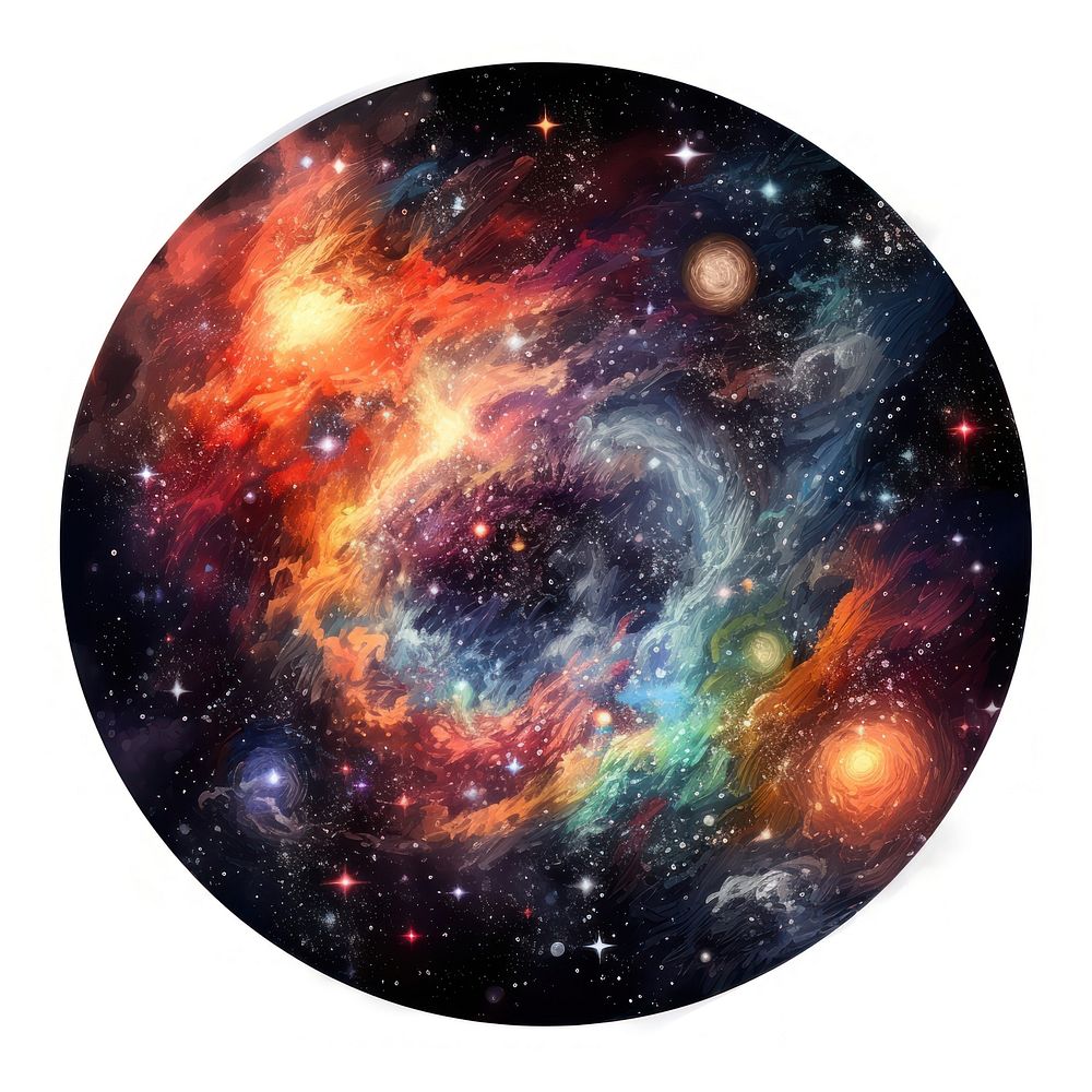 Universe astronomy nebula planet. AI generated Image by rawpixel.