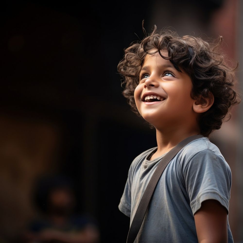 Smile child happy kid. AI generated Image by rawpixel.