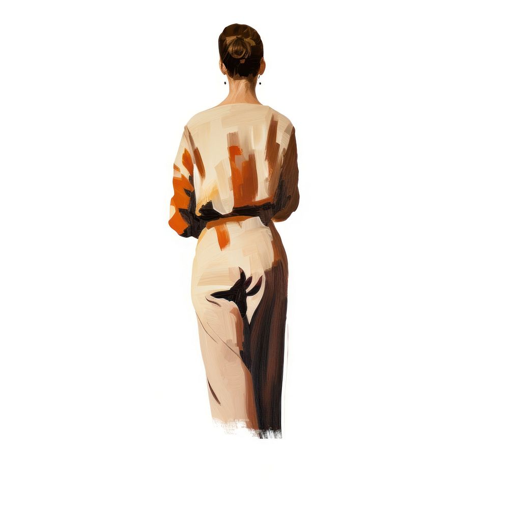 Back standing fashion sleeve. AI generated Image by rawpixel.