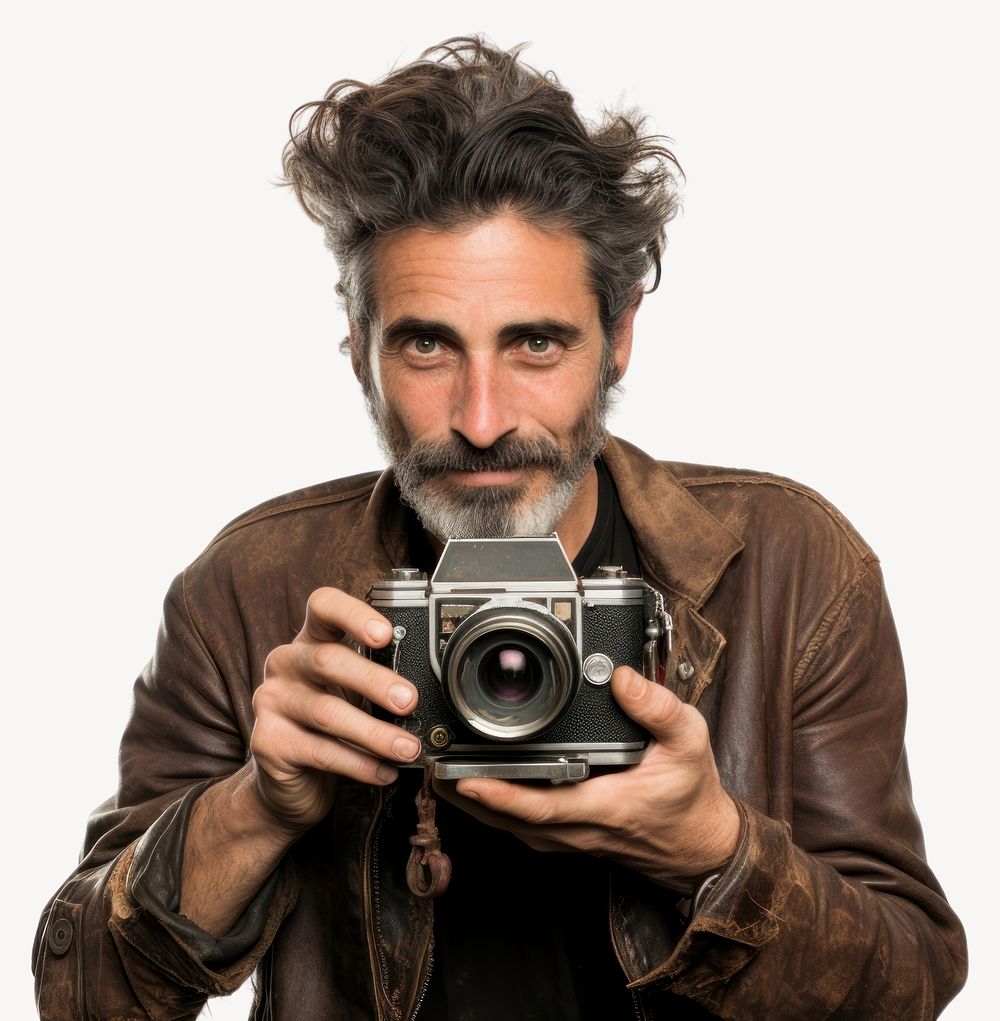 Camera photographer portrait adult. AI generated Image by rawpixel.