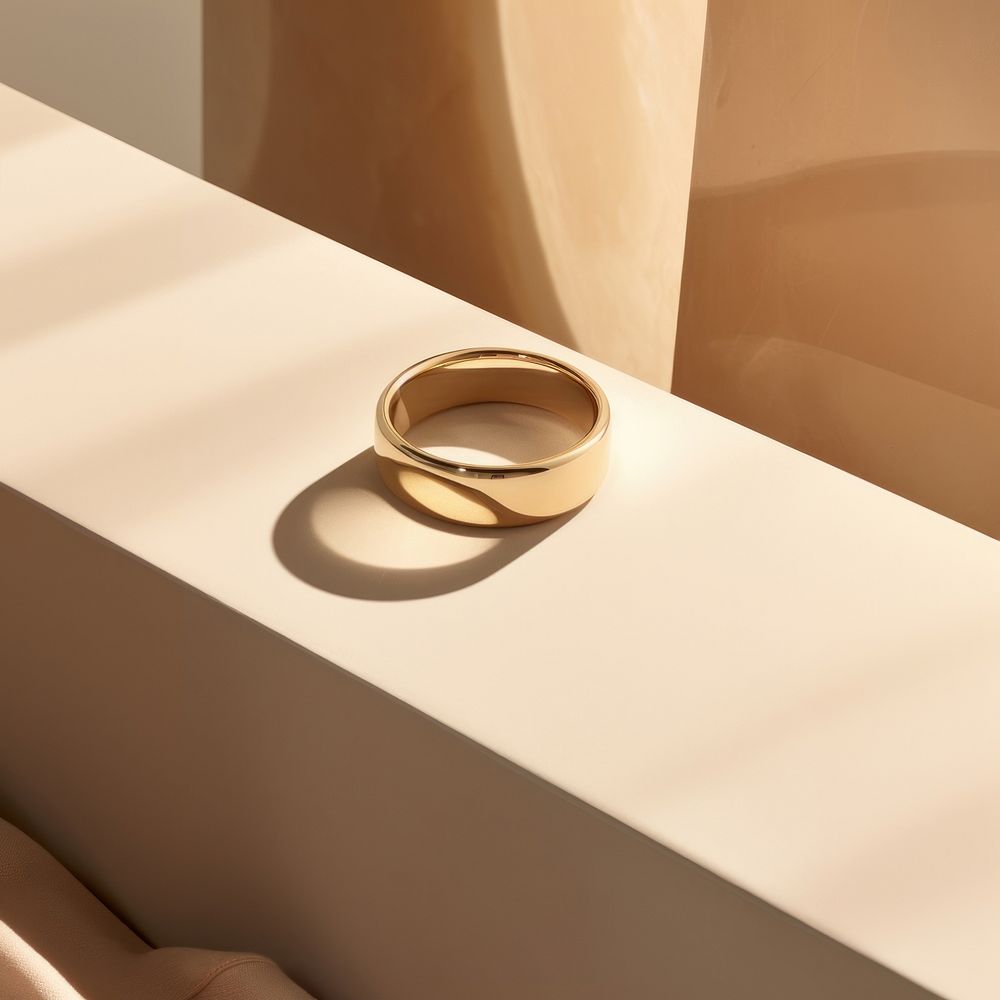 Ring jewelry gold accessories. AI generated Image by rawpixel.
