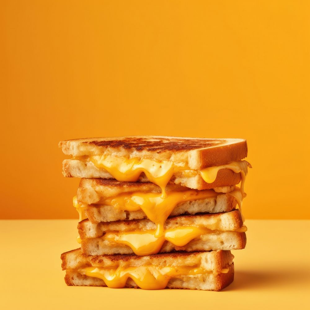Sandwich cheese bread food. AI generated Image by rawpixel.