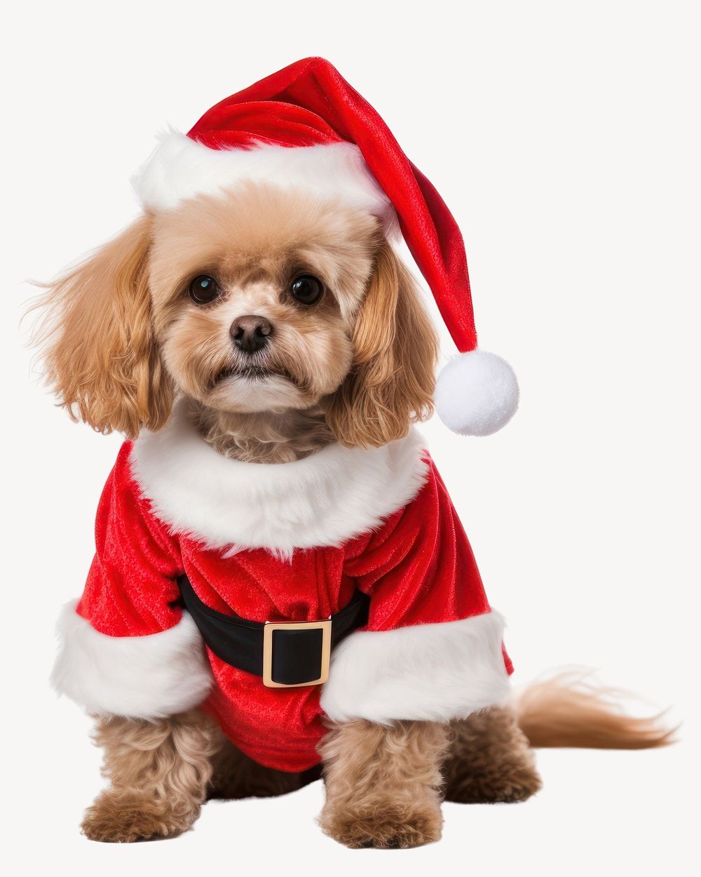 Dog christmas costume mammal. AI generated Image by rawpixel.