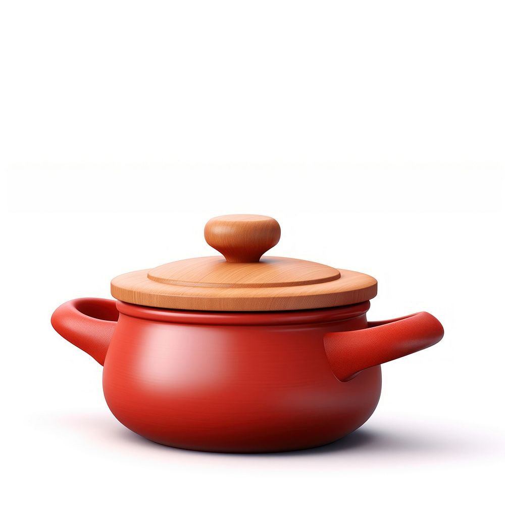 Pottery teapot earthenware cooking pot. AI generated Image by rawpixel.