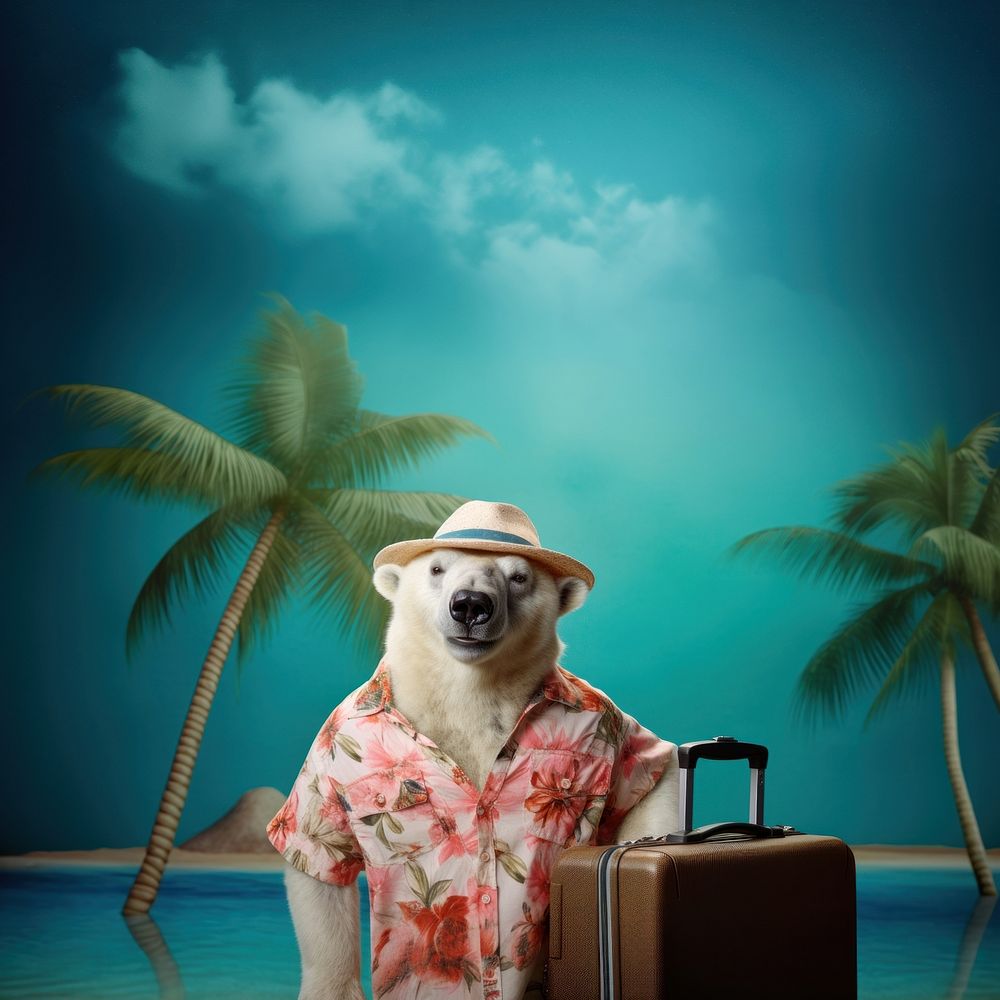Vacation mammal animal travel. AI generated Image by rawpixel.