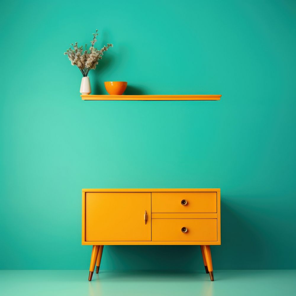 Furniture cabinet drawer shelf. AI generated Image by rawpixel.