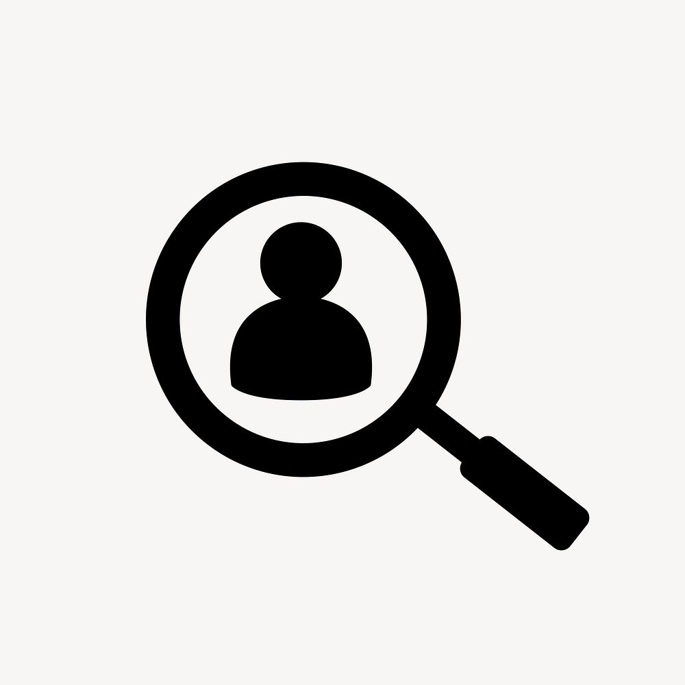 Background check flat icon vector