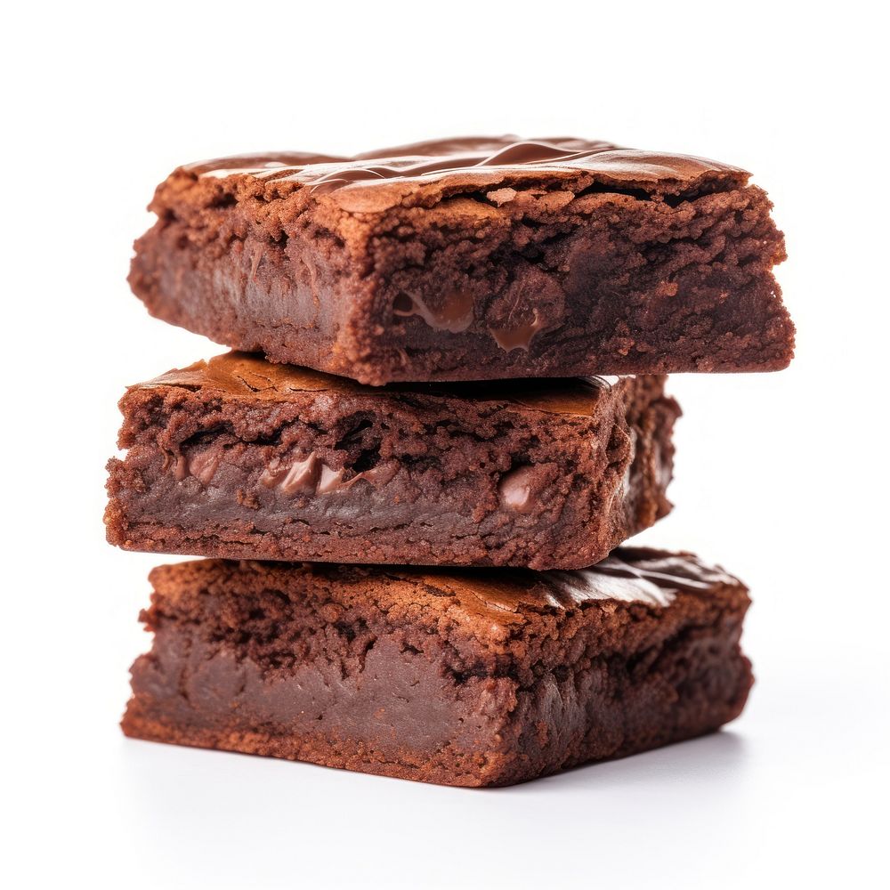 Confectionery chocolate dessert brownie. AI generated Image by rawpixel.