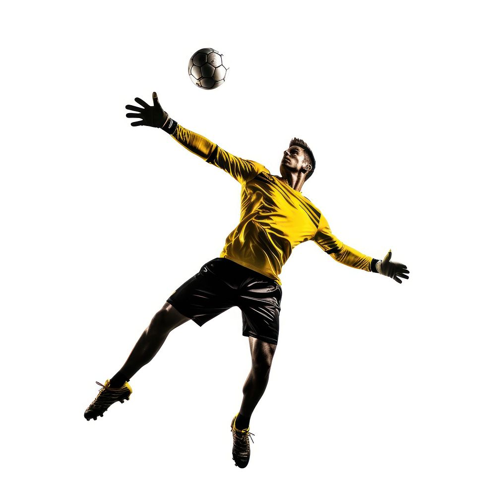 Football kicking sports competition. AI generated Image by rawpixel.