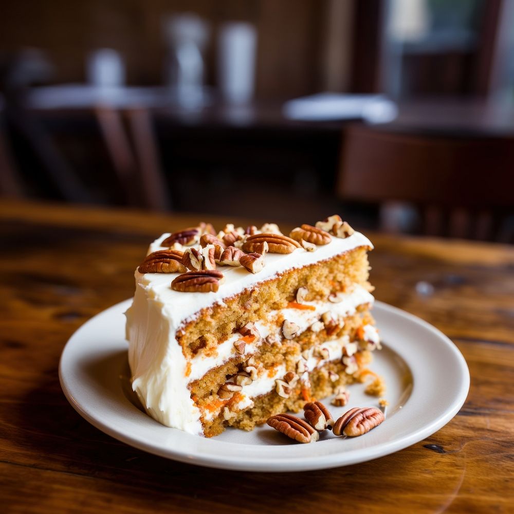 Cake dessert pecan food.