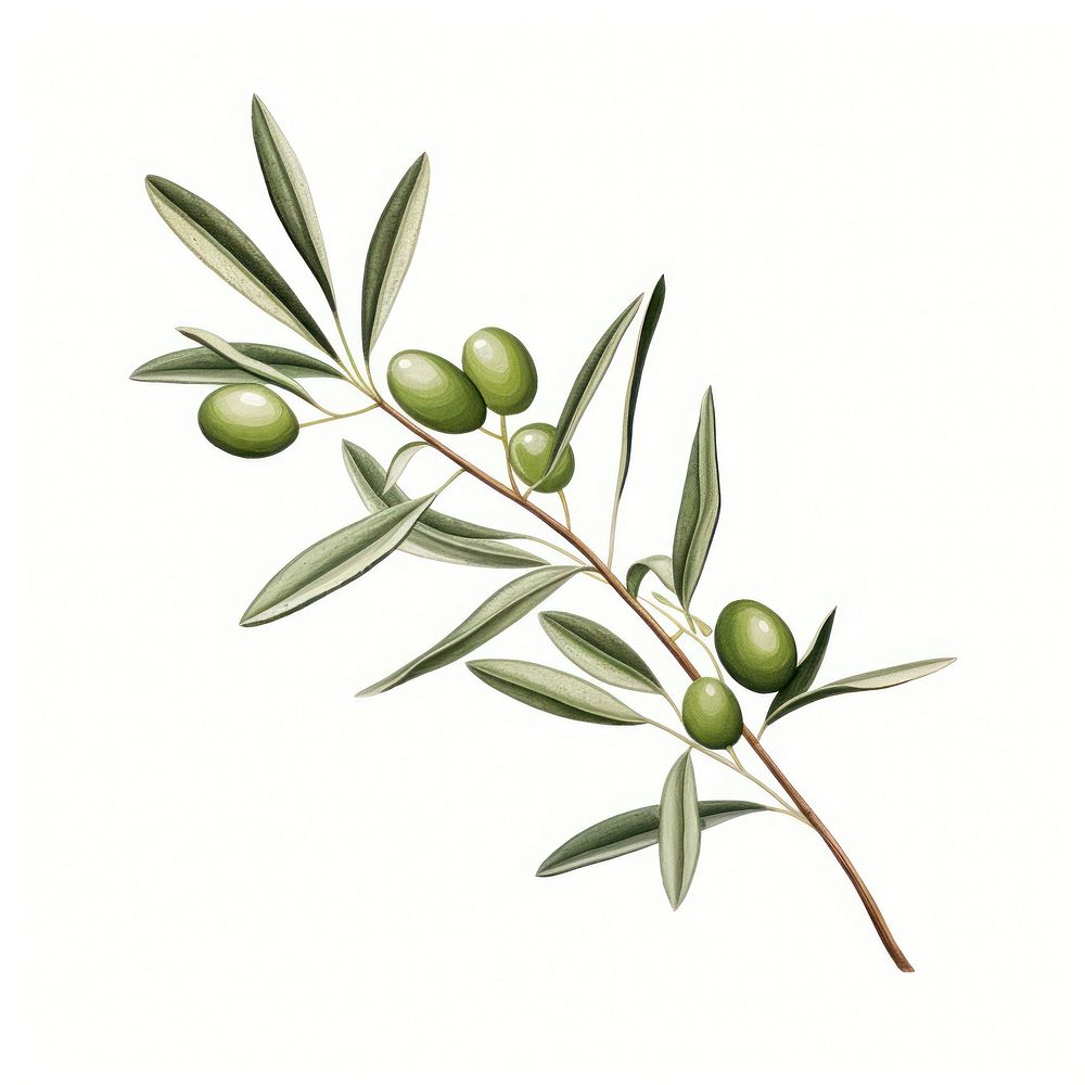 Olive branch olive plant herbs. | Free Photo Illustration - rawpixel