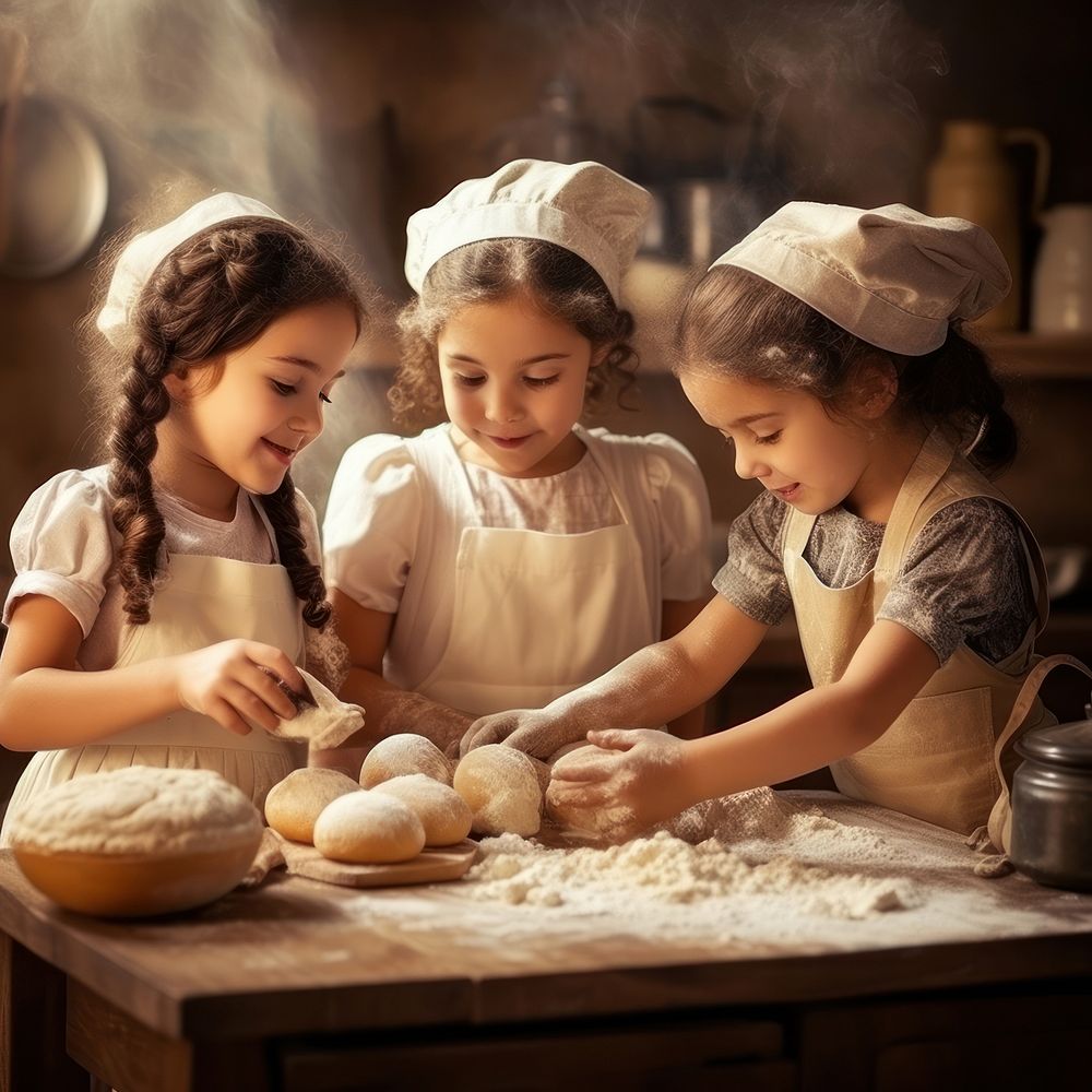 Kitchen cooking bakery making. AI generated Image by rawpixel.
