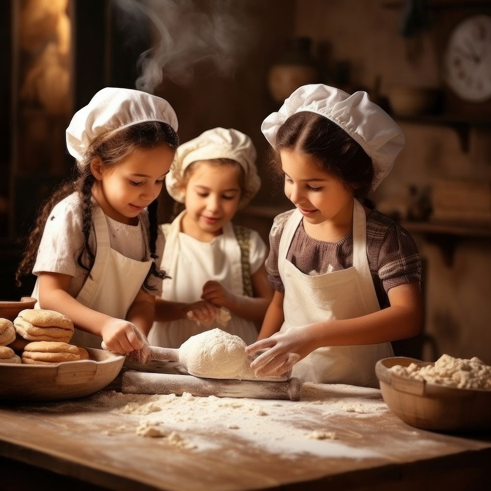 Kitchen cooking bakery making. AI generated Image by rawpixel.