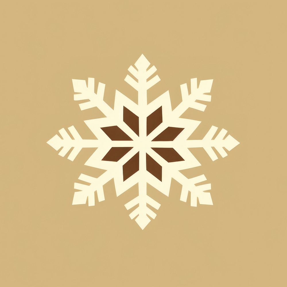 Snowflake decoration christmas outdoors. AI generated Image by rawpixel.