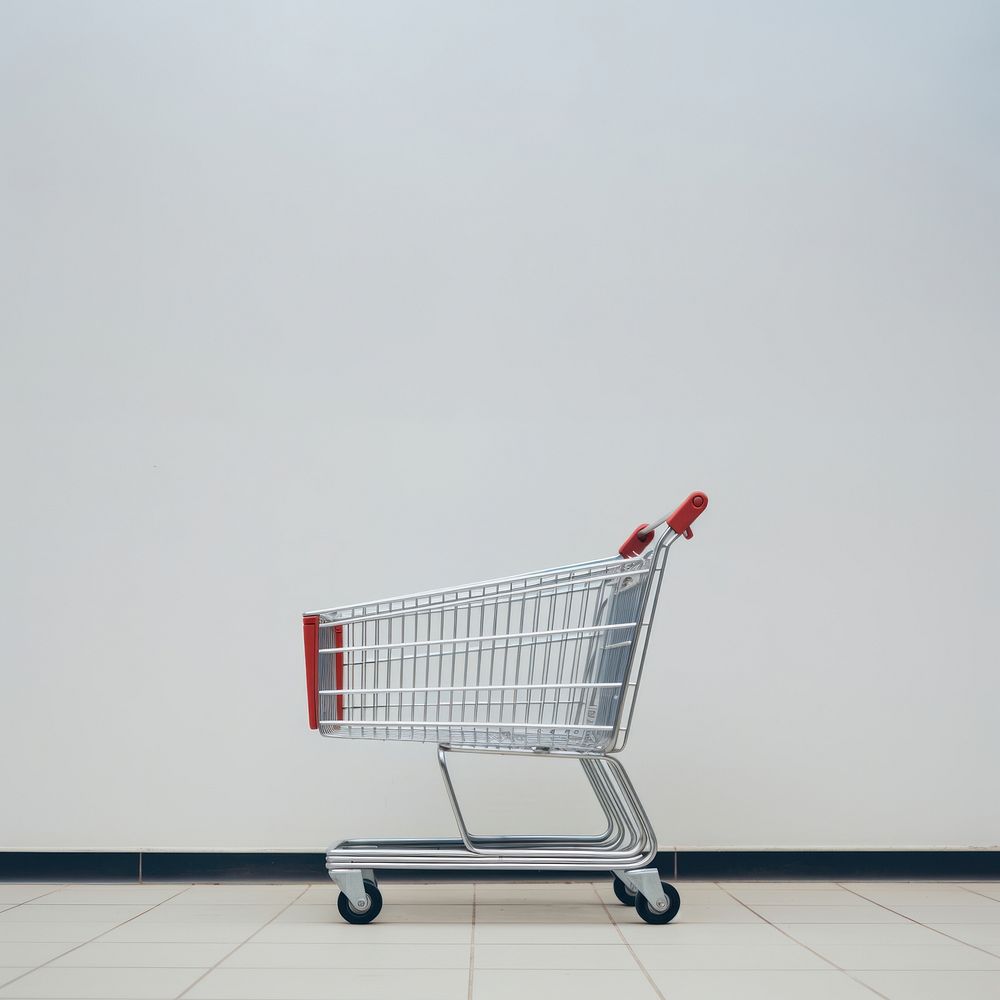 Photo of Shopping cart natural light. AI generated Image by rawpixel. 