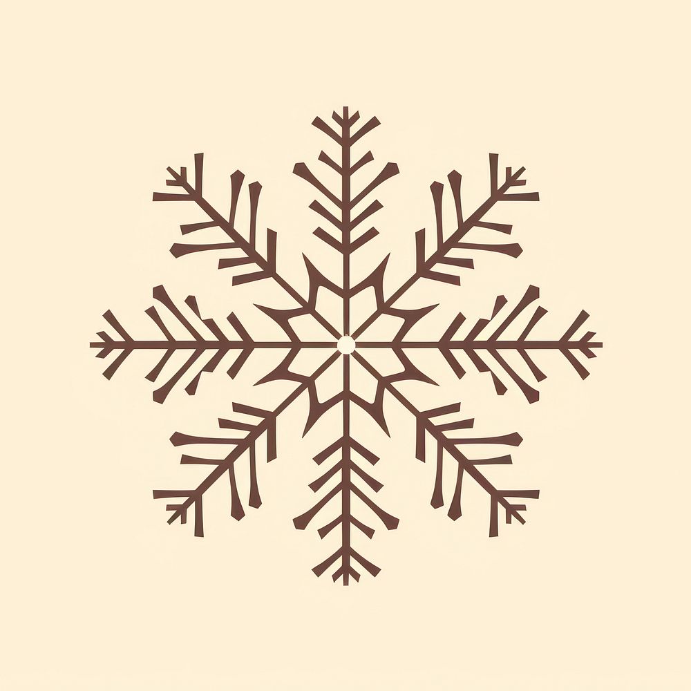 Snowflake creativity decoration christmas. 