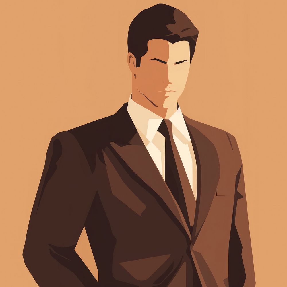 Attorney tuxedo adult architecture. AI generated Image by rawpixel.