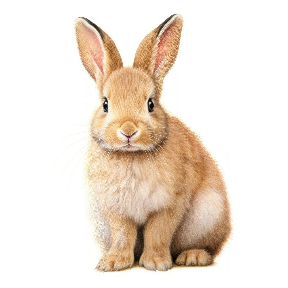 Rabbit mammal animal rodent. AI generated Image by rawpixel.