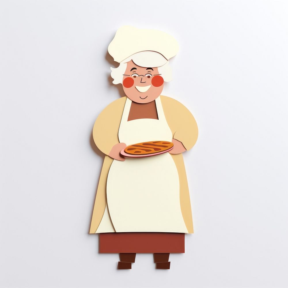 Chef portrait cartoon photography. AI generated Image by rawpixel.