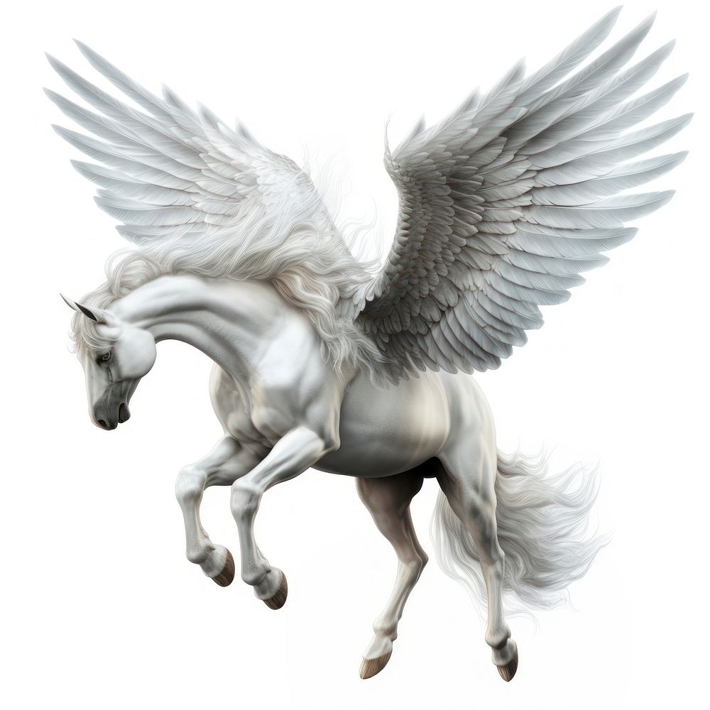 Pegasus animal angel bird. | Premium Photo Illustration - rawpixel