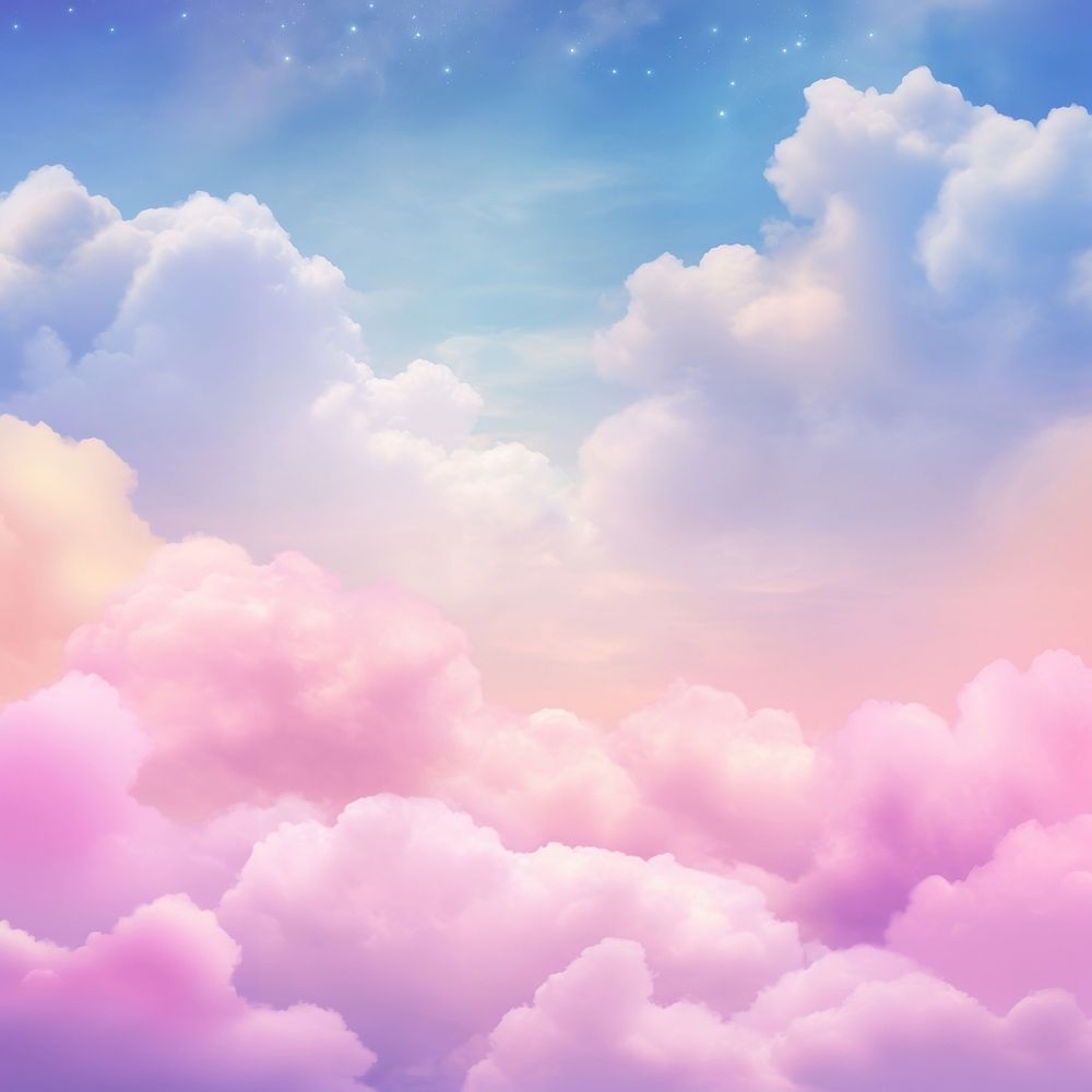 Wallpaper cloud outdoors nature. AI generated Image by rawpixel.