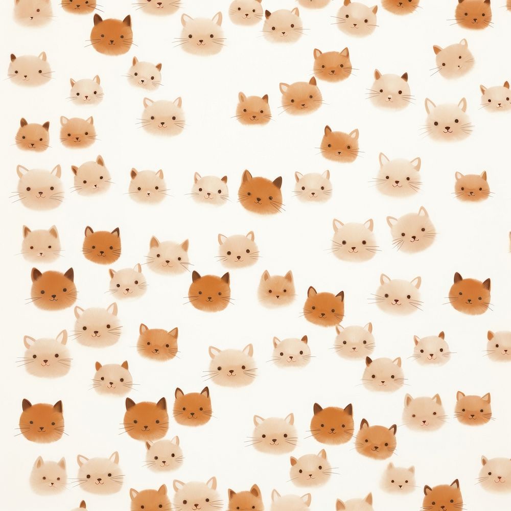 Wallpaper pattern mammal animal brown. 