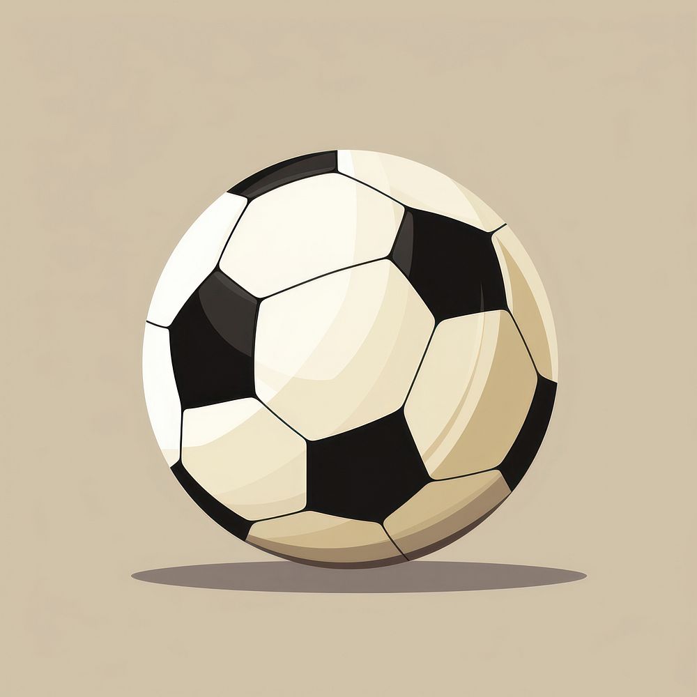 Football sports activity hexagon. AI generated Image by rawpixel.