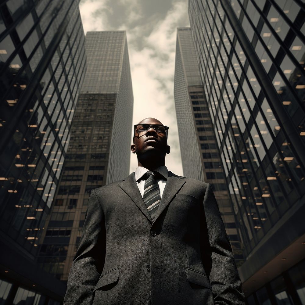 African-American business man. AI generated Image by rawpixel.
