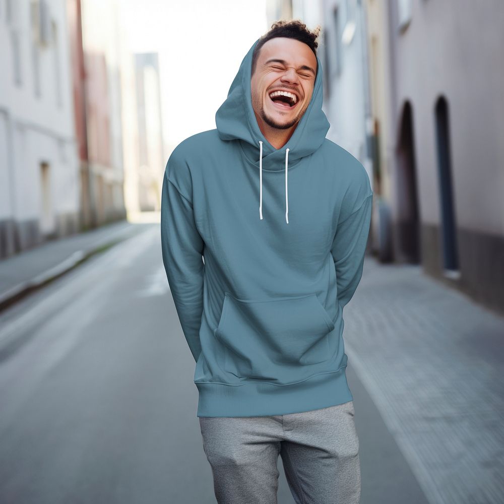 sweatshirt hoodie mockup, street fashion psd