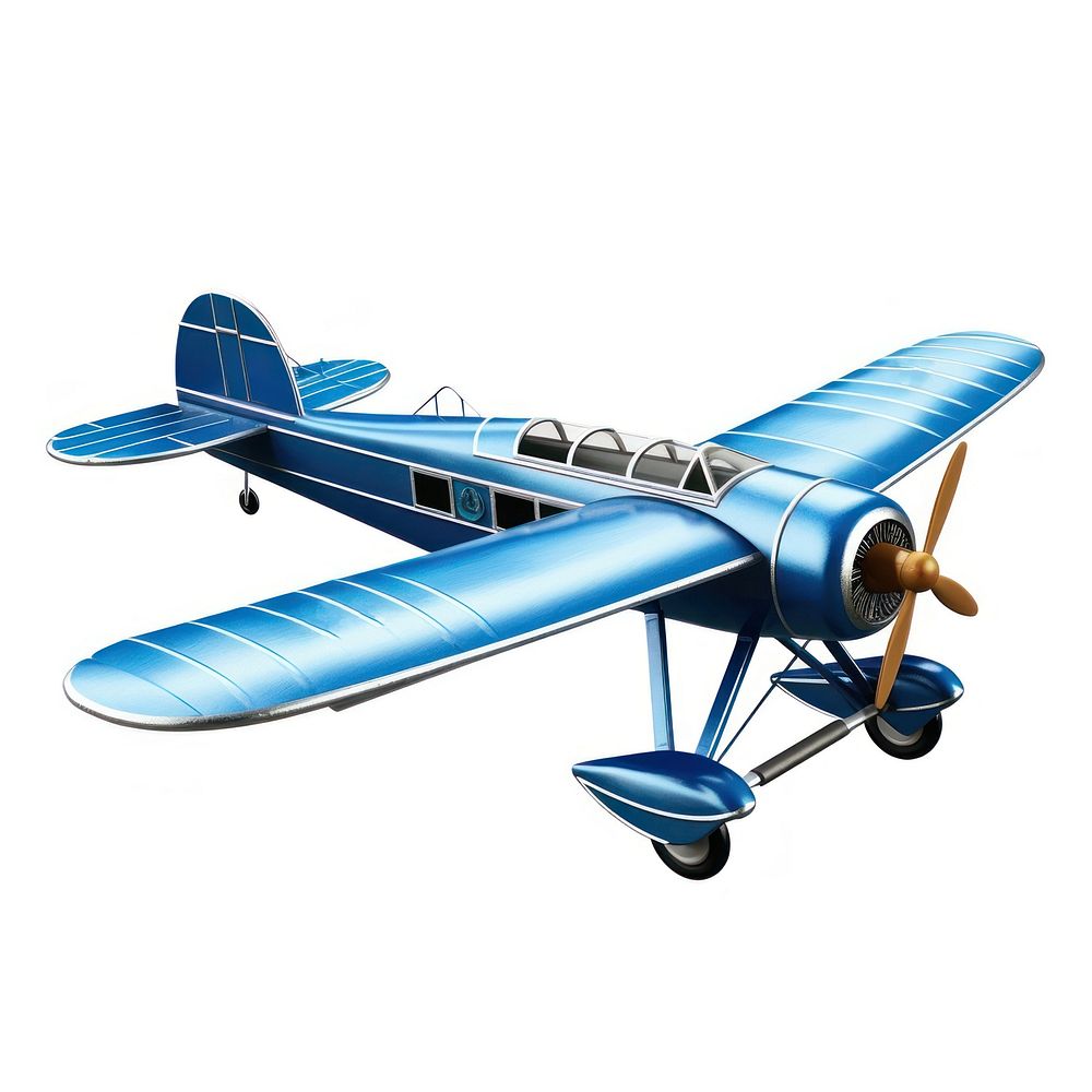 Airplane aircraft vehicle biplane. AI generated Image by rawpixel.