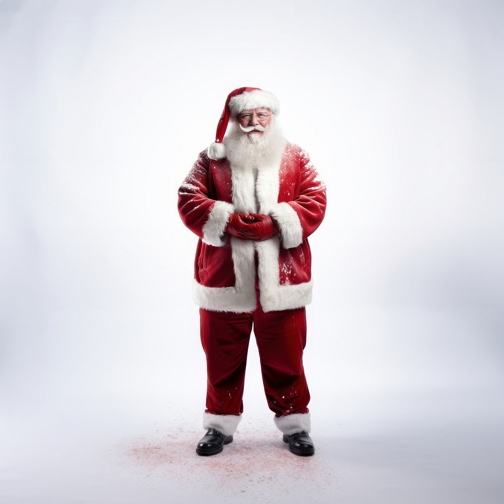 Santa claus christmas white adult. AI generated Image by rawpixel.