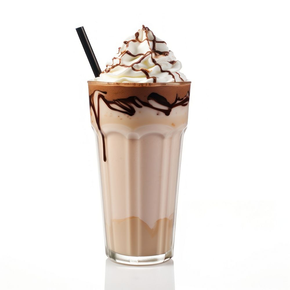 Milkshake chocolate smoothie dessert. AI generated Image by rawpixel.