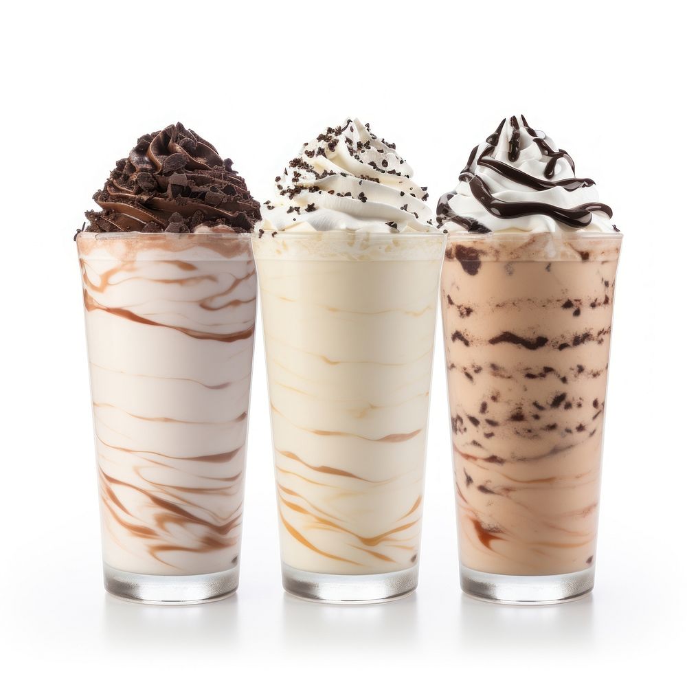 Milk milkshake smoothie dessert. AI generated Image by rawpixel.
