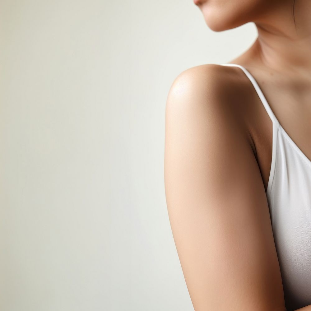 Shoulder adult woman back. AI generated Image by rawpixel.