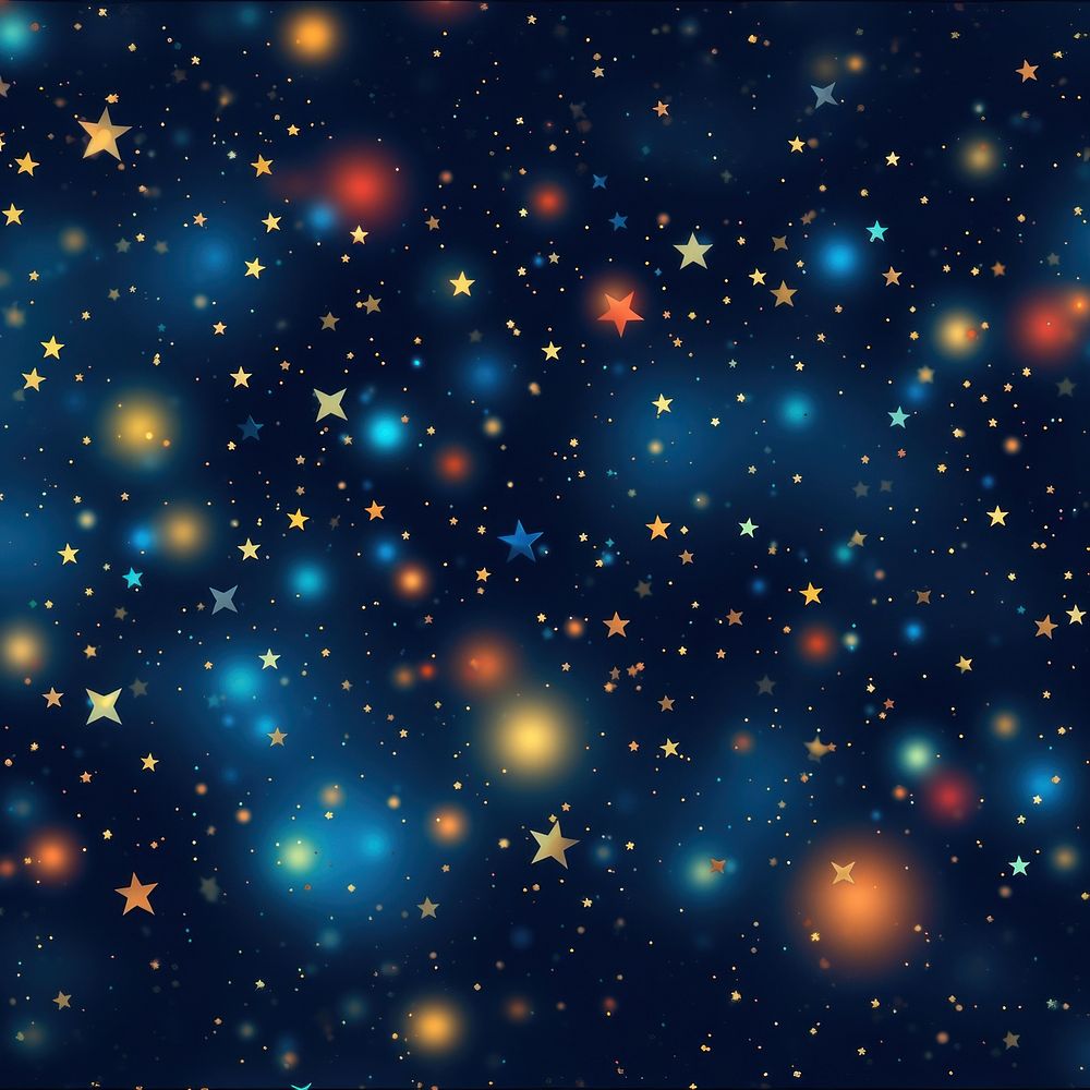 illustration of a liitle stars background color solid background. AI generated Image by rawpixel. 